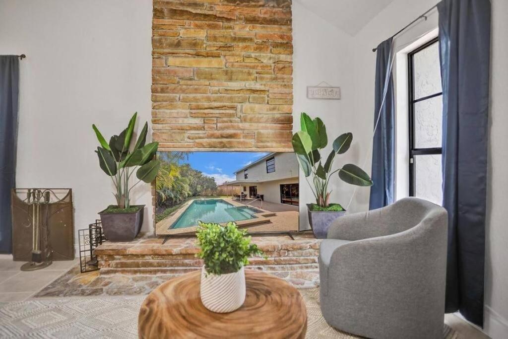 Delray Beach 3Bd Home & Pool With Game Room, 10 Guests Esterno foto